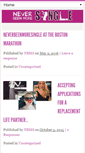 Mobile Screenshot of neverbeenmoresingle.com